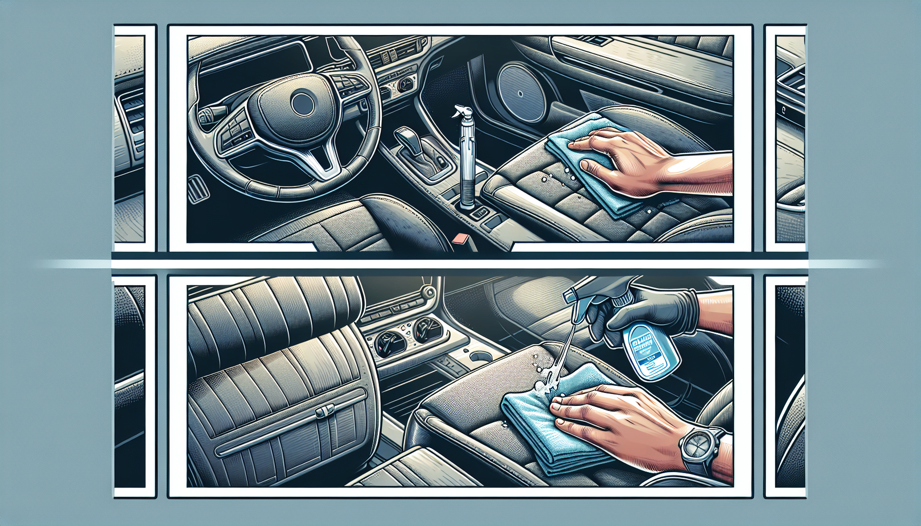 How to clean the car ?