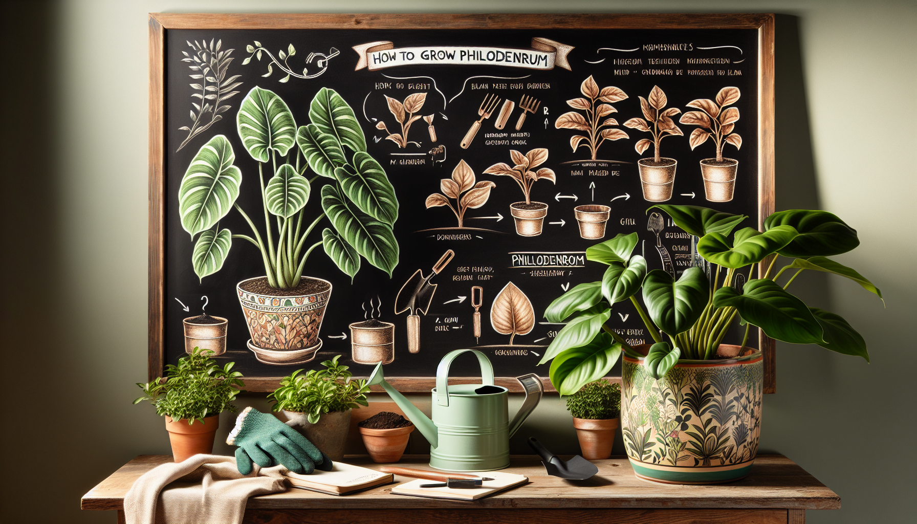 How to grow Philodendron