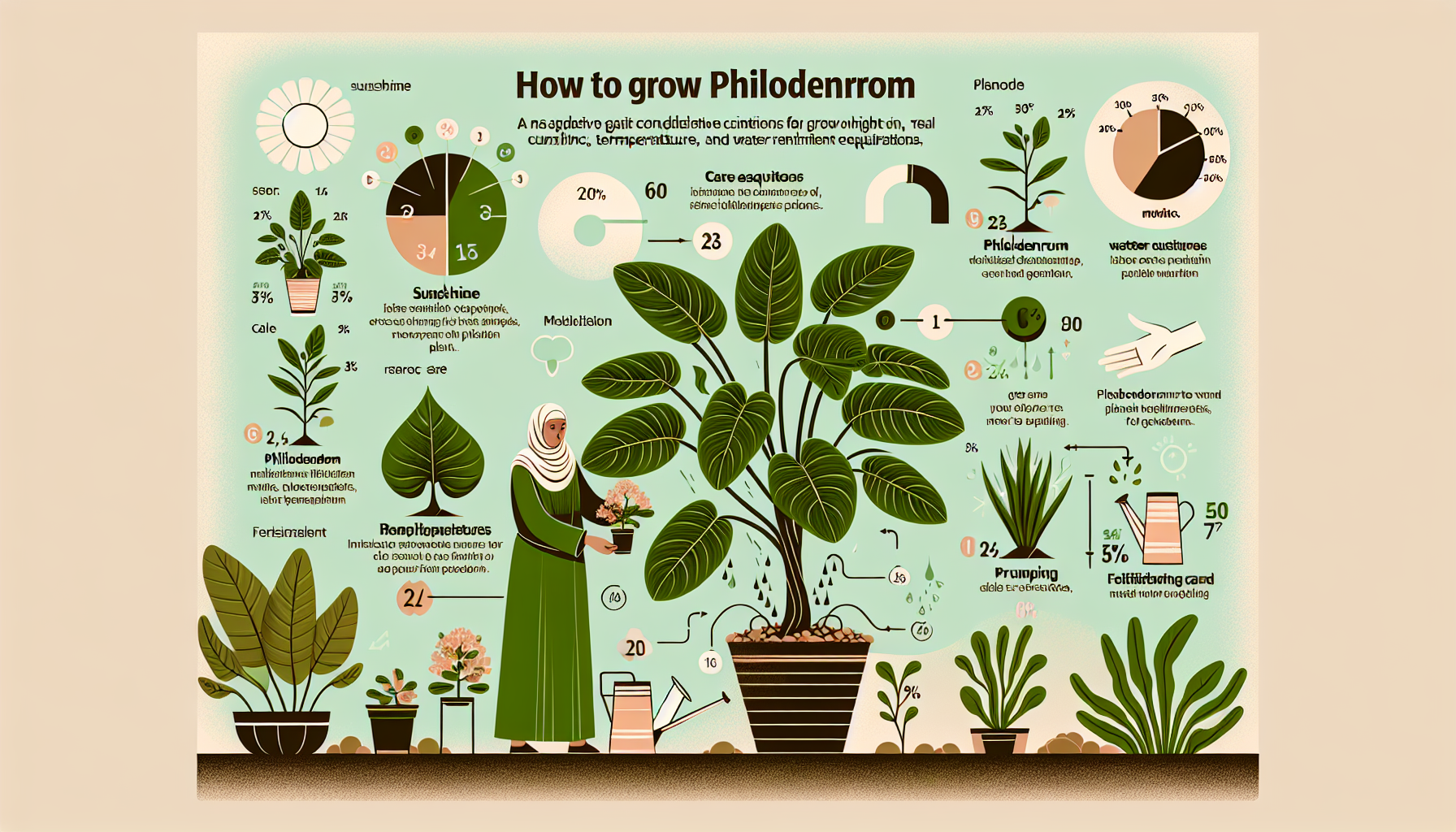 how to grow philodendron?