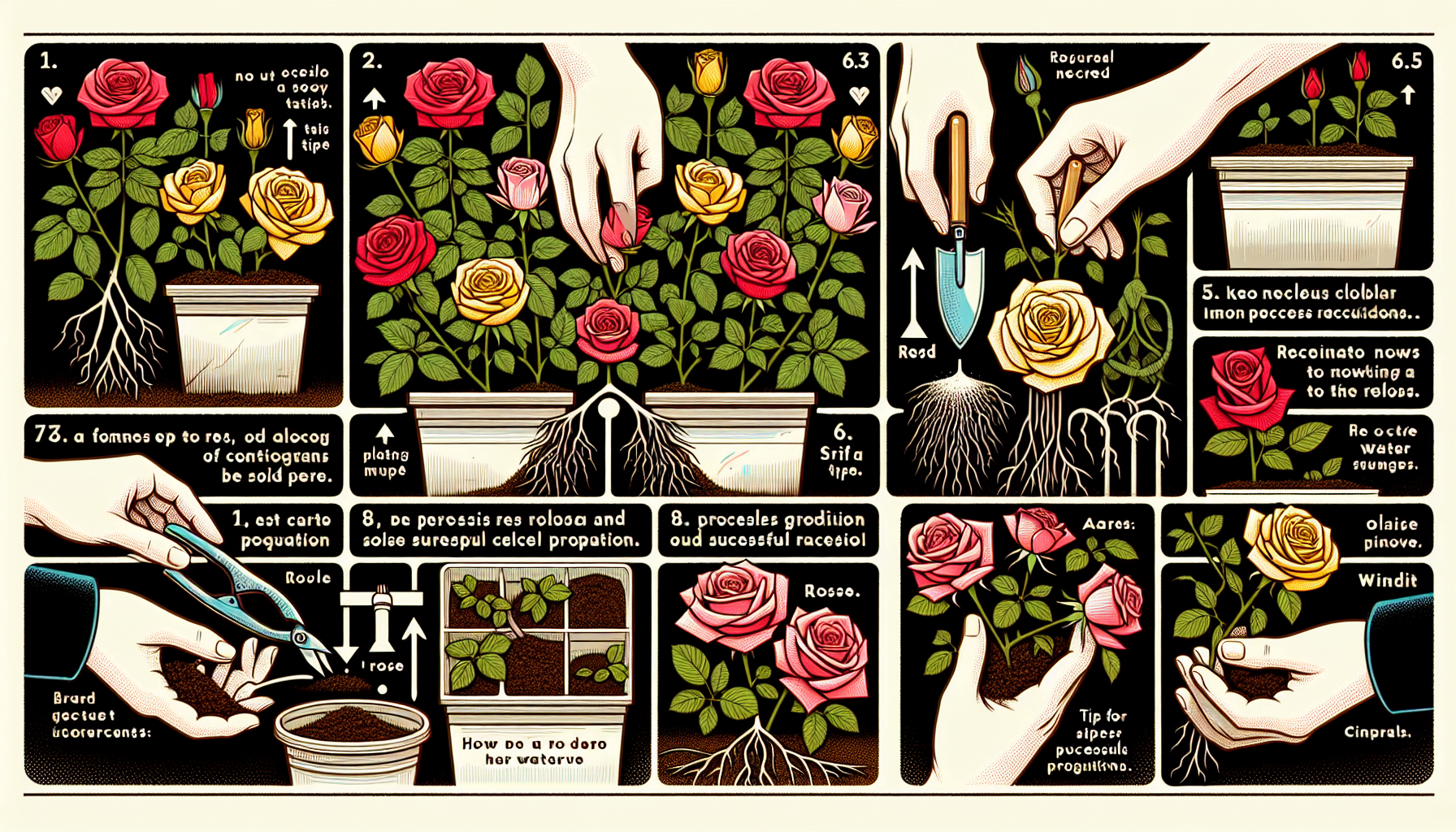 How to grow roses?
