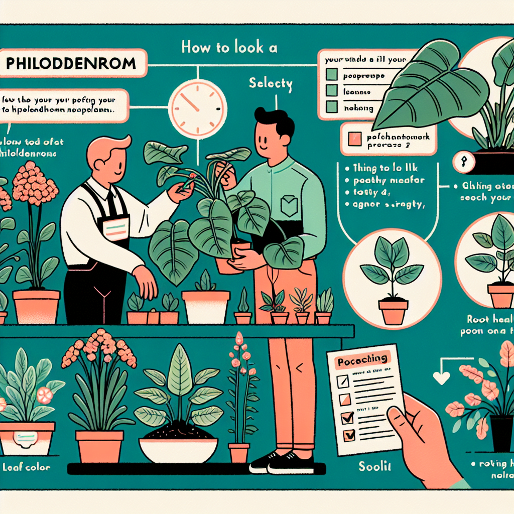 III. Selecting and purchasing Philodendron
